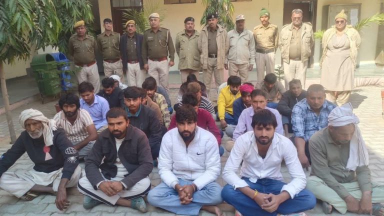 जयपुर रेंज में IG एच.जी.आर. सुहासा के निर्देशन में चला विशाल एरिया डॉमिनेशन ऑपरेशन